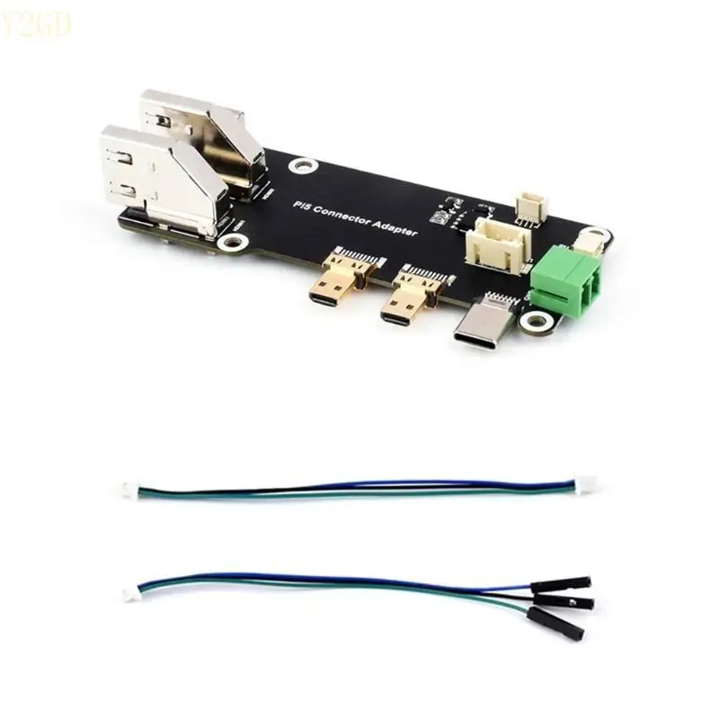 Y2GD PowerAdapter Poard Два 4K Вывод для RPI 5 4B Плата Эффективный источник питания
Y2GD PowerAdapter Poard Два 4K Вывод для RPI 5 4B Плата Эффективный источник питания