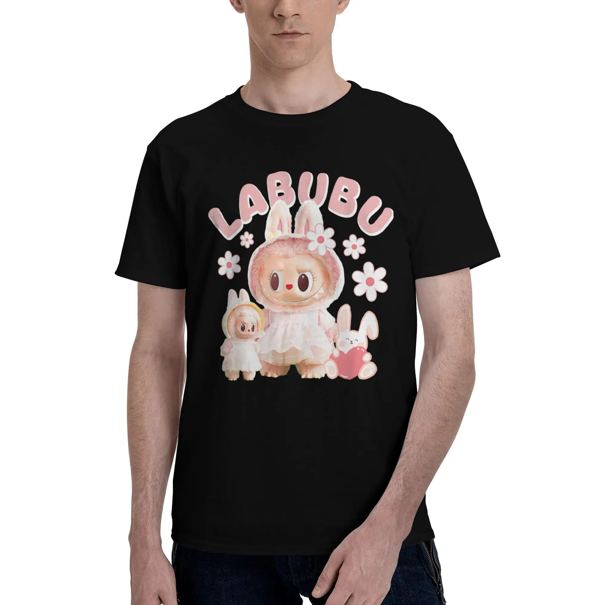 Oversized T-Shirt Beach Funny Labubu Cute Labubu The Monsters Pink Meme Fashion T-Shirts for Couple Short Sleeve Tees
Oversized T-Shirt Beach Funny Labubu Cute Labubu The Monsters Pink Meme Fashion T-Shirts for Couple Short Sleeve Tees