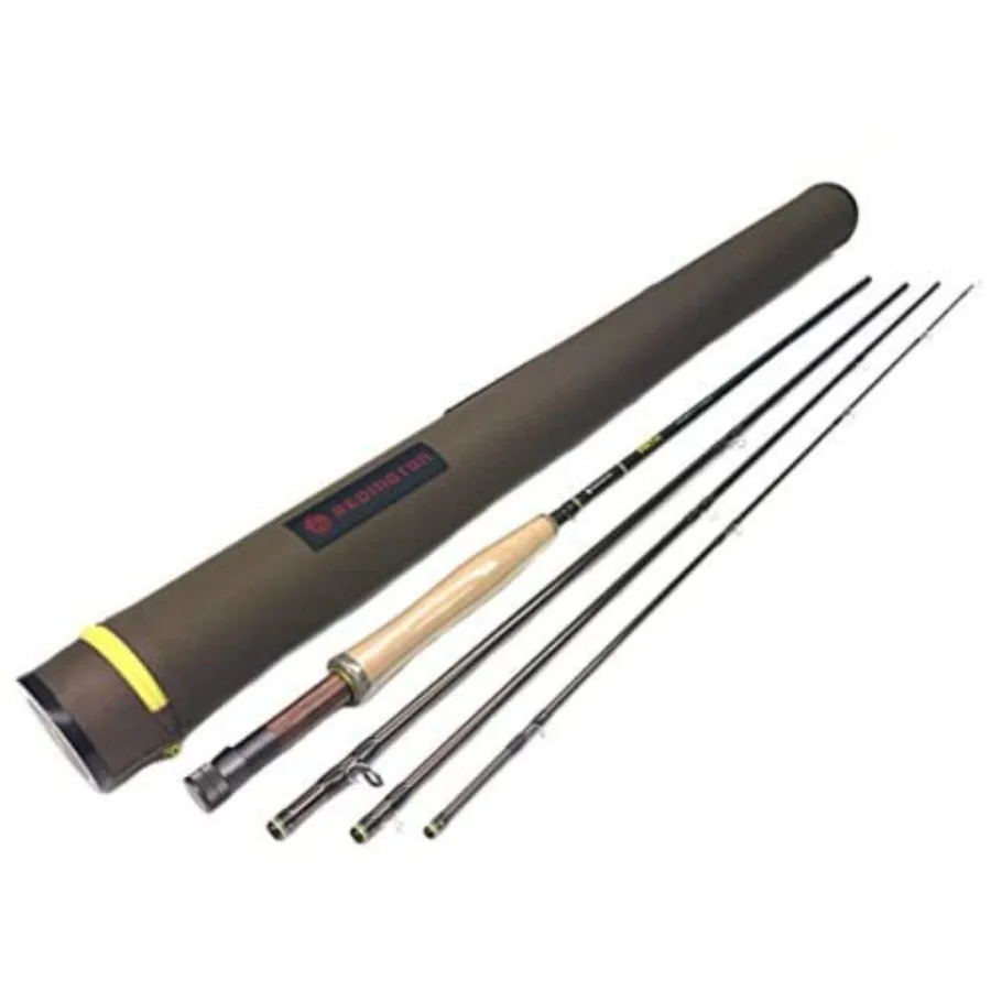 Path Fly Fishing Rod with Tube, 9'0" 4 Pieces, Medium Fast Action Freshwater Fly Rod, Case Included
Path Fly Fishing Rod with Tube, 9'0" 4 Pieces, Medium Fast Action Freshwater Fly Rod, Case Included