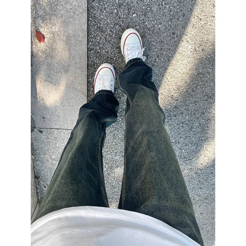 American Style Knife Jeans Men's Summer Trendy Straight Leg Pants High Waist Long Trousers Wear Resistant Youth Fashion
American Style Knife Jeans Men's Summer Trendy Straight Leg Pants High Waist Long Trousers Wear Resistant Youth Fashion