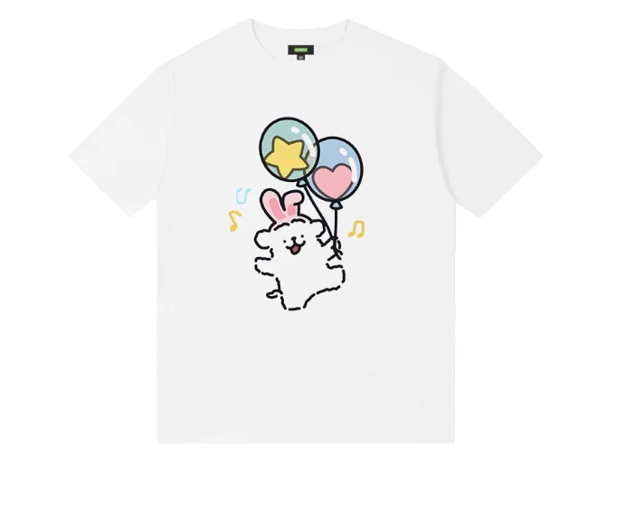MINISO Cute Cartoon Maltese Line Dog Printed T-shirt Short-sleeve Women Men Couple Casual Loose Versatile Hot-selling Tees
MINISO Cute Cartoon Maltese Line Dog Printed T-shirt Short-sleeve Women Men Couple Casual Loose Versatile Hot-selling Tees