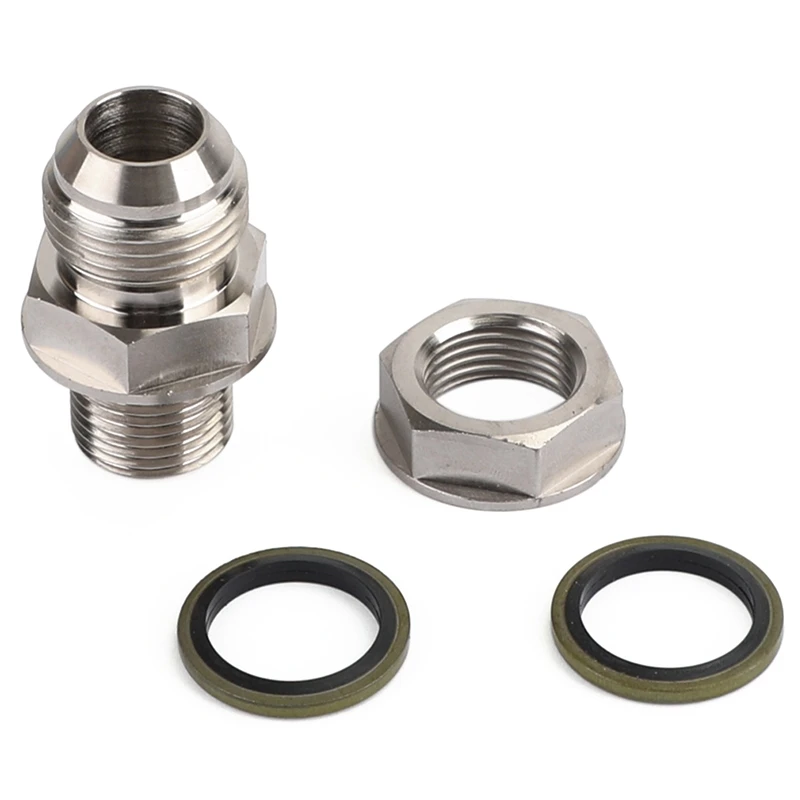 10AN To M18X1.5 Turbine Oil Pan/Oil Return Drain Plug Adapter Expansion Joint Without Welding
10AN To M18X1.5 Turbine Oil Pan/Oil Return Drain Plug Adapter Expansion Joint Without Welding