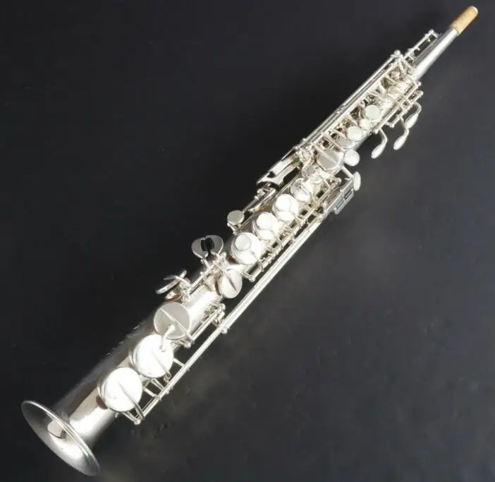 Mark VI Soprano Sax 1980 Silver plated Light tone w/Case Original Refurbished
Mark VI Soprano Sax 1980 Silver plated Light tone w/Case Original Refurbished