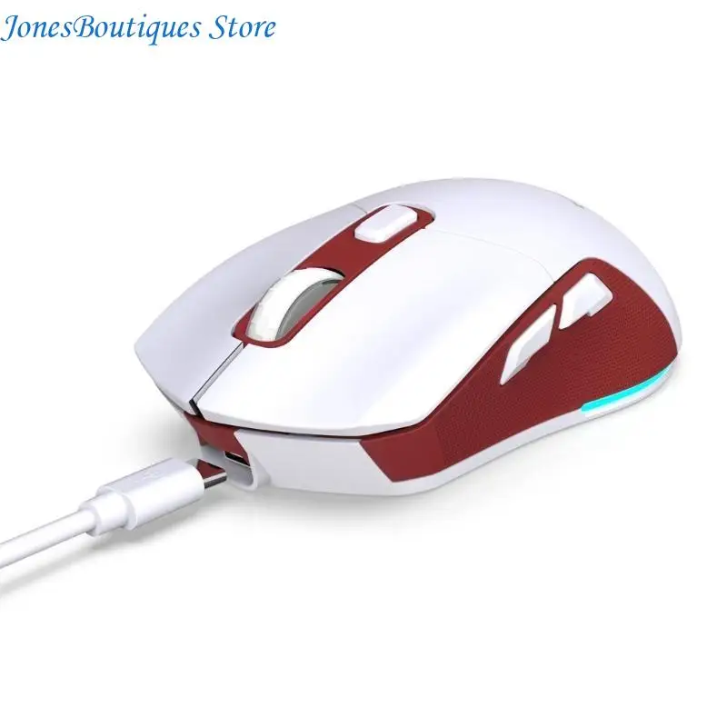 Dual-Mode Wireless Gaming Mouse,High 2.4G+BT5.1 4800DPI Portable Mobile Optical Computer Mice for PC W8KE
Dual-Mode Wireless Gaming Mouse,High 2.4G+BT5.1 4800DPI Portable Mobile Optical Computer Mice for PC W8KE