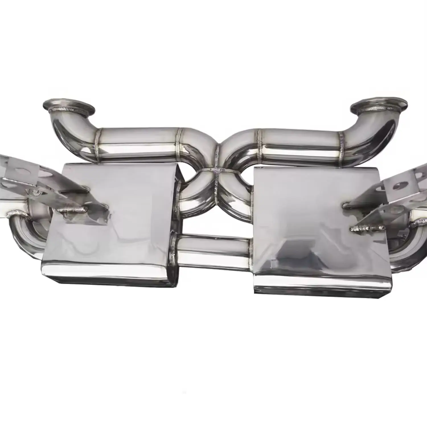 ECCF Audi R8 V10 4.2 T304 Stainless Steel Exhaust Aggressive Sound Plug and Play Performance Upgrade
ECCF Audi R8 V10 4.2 T304 Stainless Steel Exhaust Aggressive Sound Plug and Play Performance Upgrade