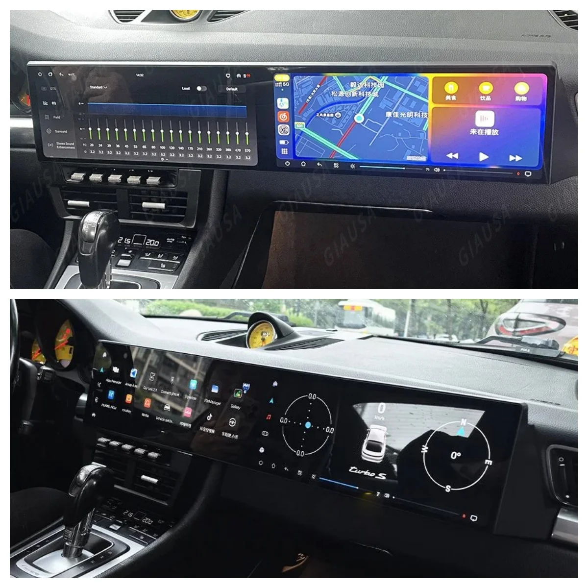 AFJY 12.3inch Dual Screen For Porsche 911 2012-2019 Car Radio Stereo GPS Multimedia Android 14.0 Auto Carplay Head Unit BT5.0 4G
AFJY 12.3inch Dual Screen For Porsche 911 2012-2019 Car Radio Stereo GPS Multimedia Android 14.0 Auto Carplay Head Unit BT5.0 4G