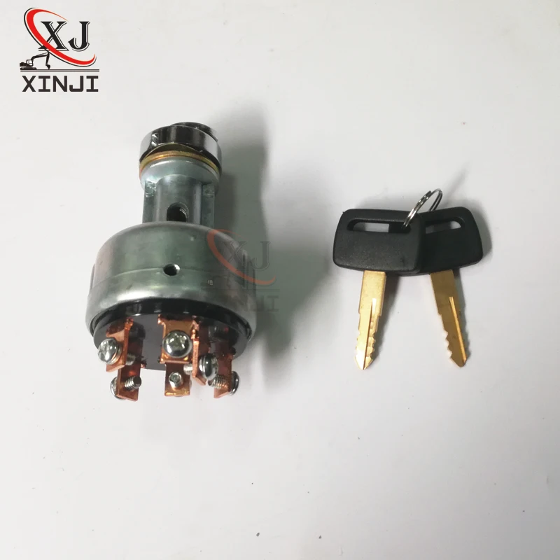 22B-06-11910 6-контактный 2-клавишный переключатель зажигания для Komatsu PC360-7 PC200-7 PC120-7 PC100-7 PC60-7 PC350-7 PC460-7
22B-06-11910 6-контактный 2-клавишный переключатель зажигания для Komatsu PC360-7 PC200-7 PC120-7 PC100-7 PC60-7 PC350-7 PC460-7
