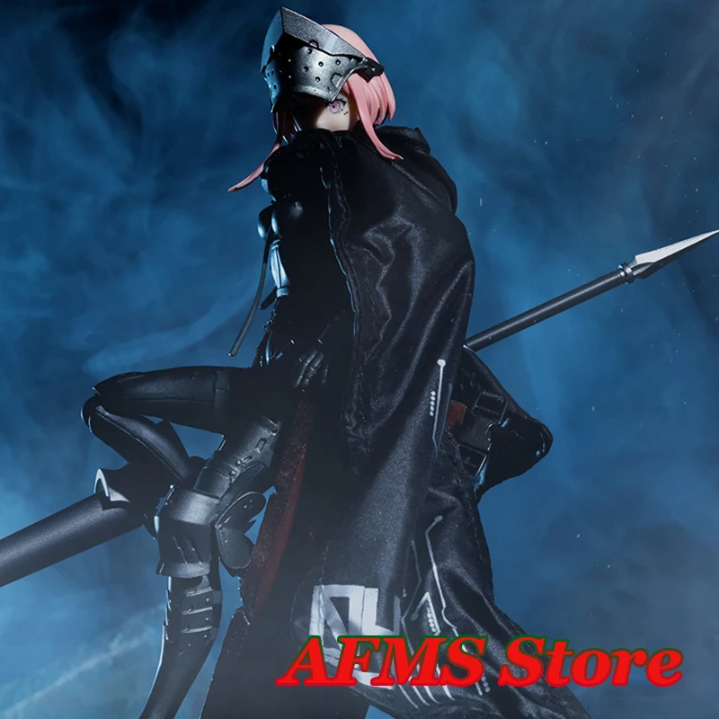 Figma 1/12 Women Soldier Dark Lancer Long Black Leather Cloak Fit 7inch Mcfarland Action Figure Toys
Figma 1/12 Women Soldier Dark Lancer Long Black Leather Cloak Fit 7inch Mcfarland Action Figure Toys