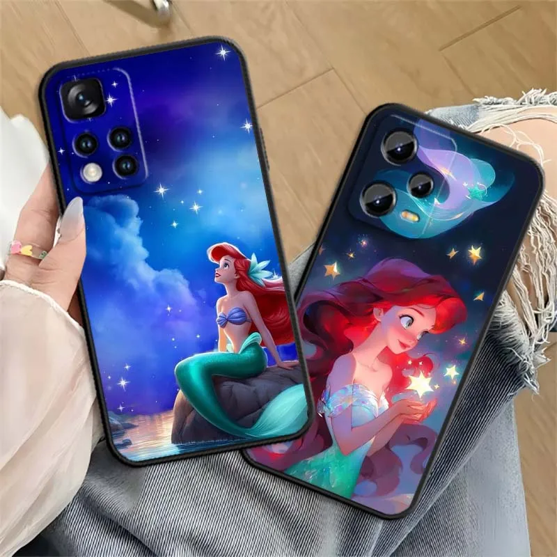 Cartoon Cute Mermaid For Xiaomi Redmi Note 14 13 12 12S 11E 11 11S 11T Pro Plus 4G 5G Black Soft TPU Cover Phone Case
Cartoon Cute Mermaid For Xiaomi Redmi Note 14 13 12 12S 11E 11 11S 11T Pro Plus 4G 5G Black Soft TPU Cover Phone Case