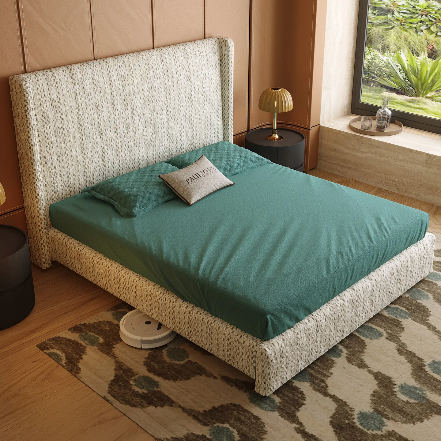 #% Bed Double High Headboard Italian Light Luxury Villa Designer Chenille Velvet Fabric Pine Wood Frame Imported OEM OBM CG901-
#% Bed Double High Headboard Italian Light Luxury Villa Designer Chenille Velvet Fabric Pine Wood Frame Imported OEM OBM CG901-
