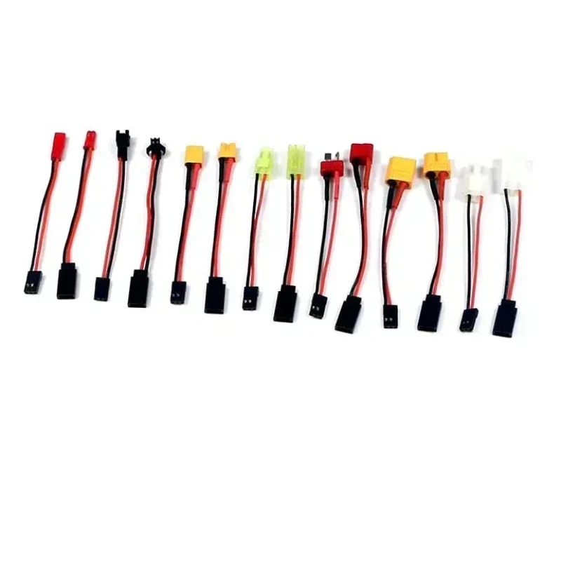 1-10Pcs JST XT30 XT60 JR Tamiya T Plug Male Female Cable Converter wire length 10CM 22AWG silicone wire
1-10Pcs JST XT30 XT60 JR Tamiya T Plug Male Female Cable Converter wire length 10CM 22AWG silicone wire