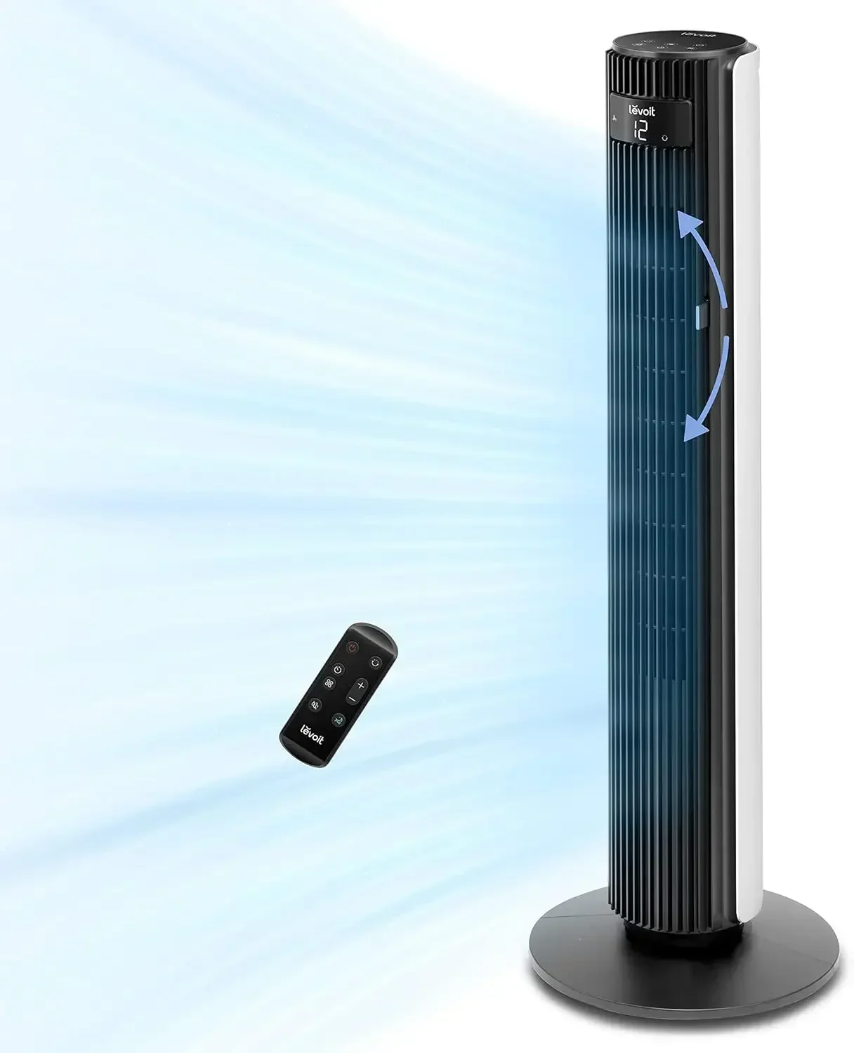 DC Motor Bladeless Tower Fan 42 Inch Oscillating Quiet 26ft s Velocity 25dB 12 Speeds 4 Modes 24H Timer App Controlled Works Wit
DC Motor Bladeless Tower Fan 42 Inch Oscillating Quiet 26ft s Velocity 25dB 12 Speeds 4 Modes 24H Timer App Controlled Works Wit