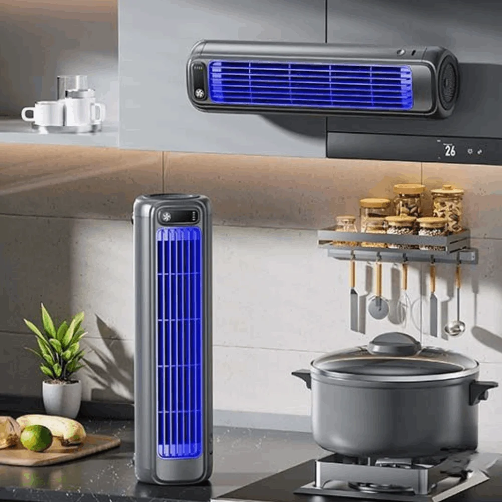 Portable Air Conditioner Fan Rechargeable Wall Mounted Small Fan Non-drilling Silent Summer Cooling Fan
Portable Air Conditioner Fan Rechargeable Wall Mounted Small Fan Non-drilling Silent Summer Cooling Fan
