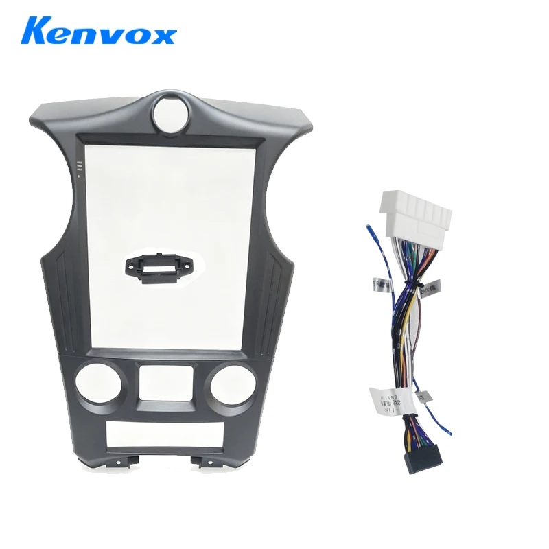 Kenvox 9,7-дюймовый автомобильный радиоприемник Tesla с вертикальным экраном для KIA Carens 2007-2011, комплект приборной панели, адаптер жгута проводов панели
Kenvox 9,7-дюймовый автомобильный радиоприемник Tesla с вертикальным экраном для KIA Carens 2007-2011, комплект приборной панели, адаптер жгута проводов панели