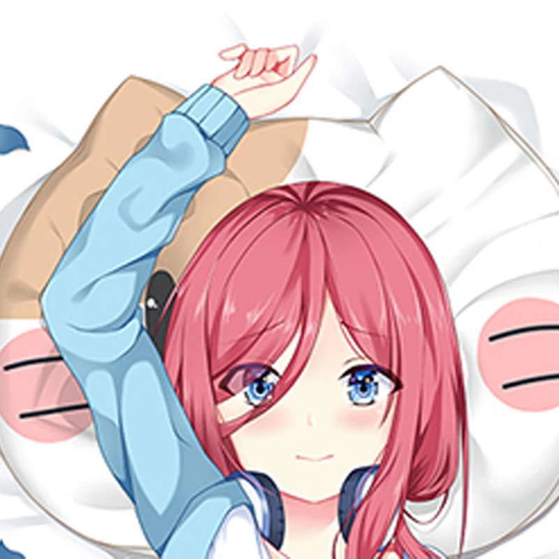 New Pattern Dakimakura Anime Miku Nakano Double-sided Print Life-size Body Pillow Cover Bedding Gifts
New Pattern Dakimakura Anime Miku Nakano Double-sided Print Life-size Body Pillow Cover Bedding Gifts