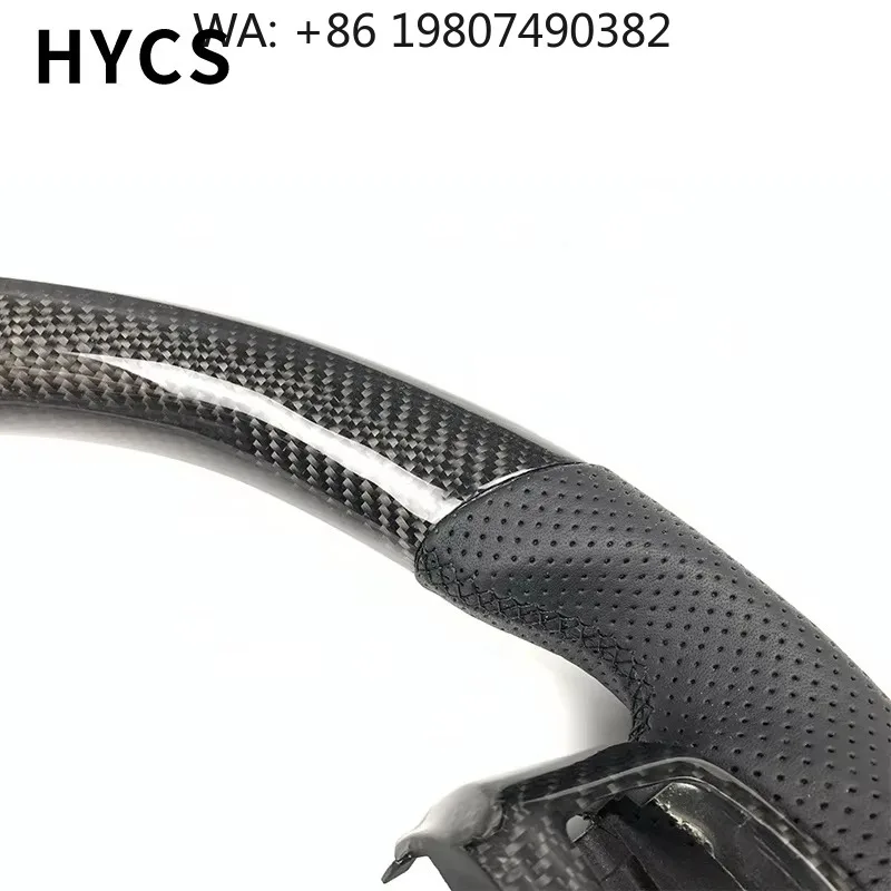 Peorated Leather Carbon Fiber Steering Wheel, JDM Racing Style, Compact Car Interior Tuning Accessories
Peorated Leather Carbon Fiber Steering Wheel, JDM Racing Style, Compact Car Interior Tuning Accessories