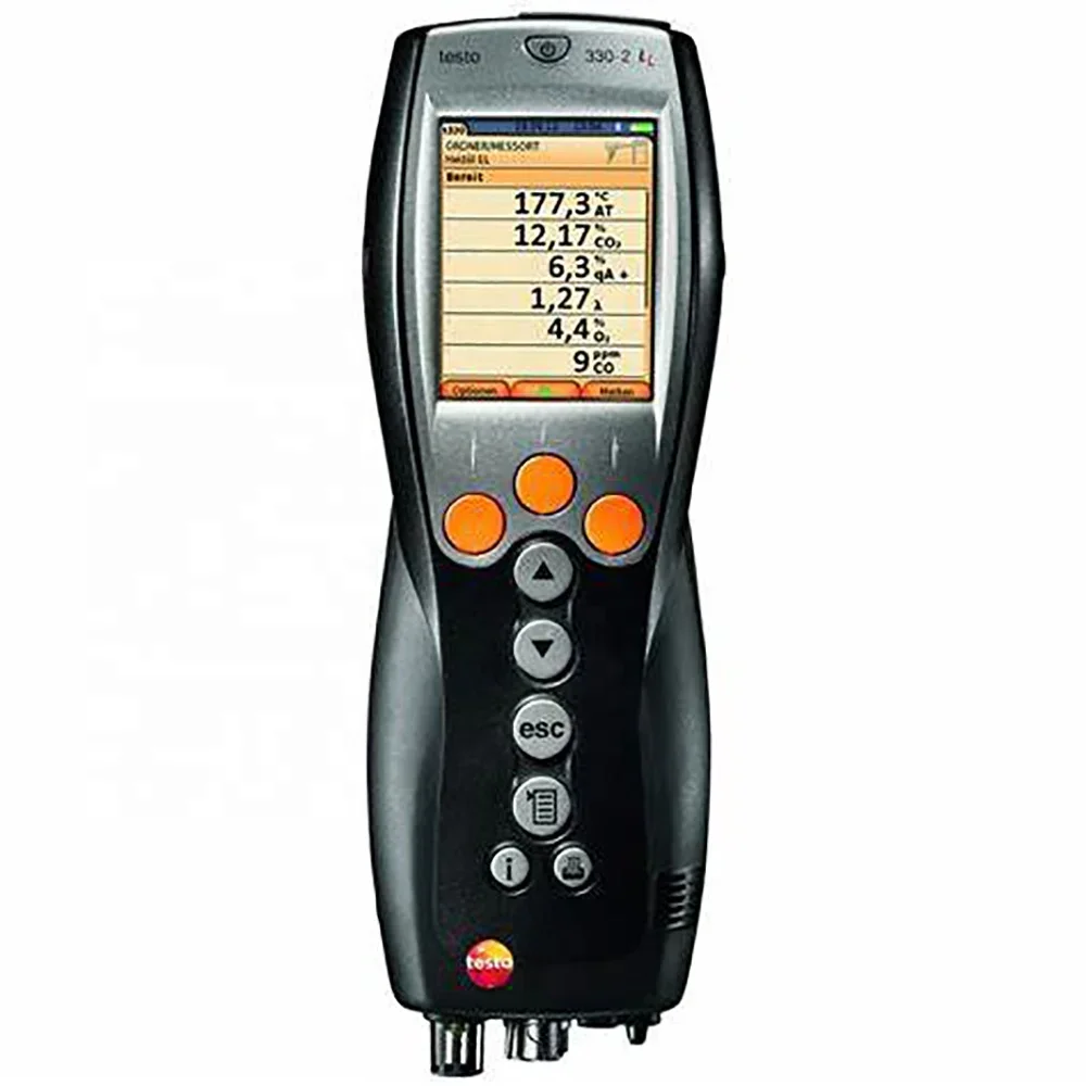 100% original 330-2 LL flue gas analyzer (O2, CO H2-compensated) Testo 320/ 340/ 350/ 380
100% original 330-2 LL flue gas analyzer (O2, CO H2-compensated) Testo 320/ 340/ 350/ 380