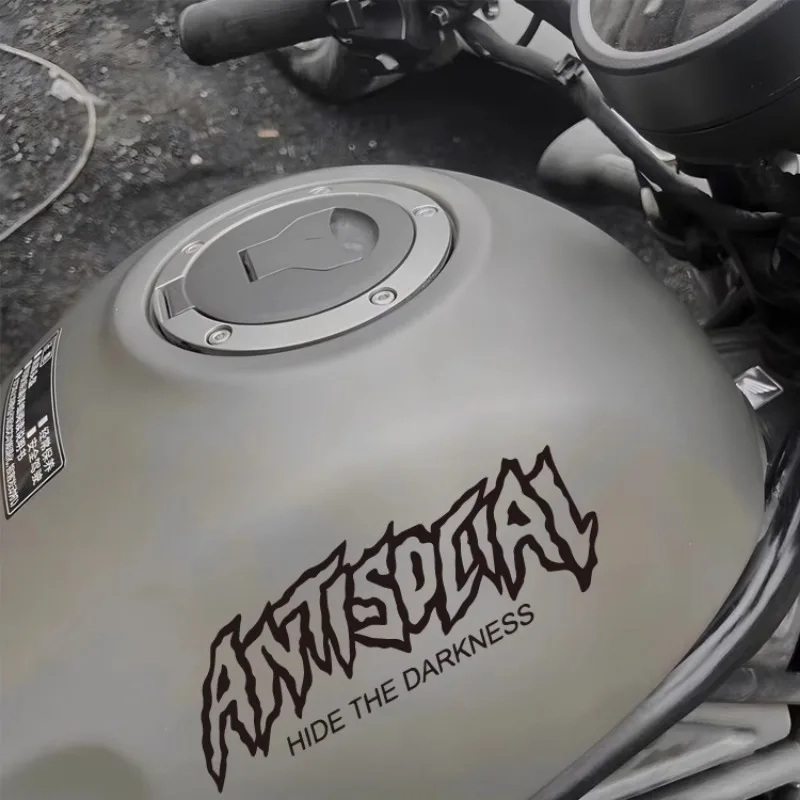 1pc ANTISOCIAL Motorcycle Sticker Waterproof Vinyl Decal for Motorbike Fuel Tank Fairing Universal Vehicle Decor
1pc ANTISOCIAL Motorcycle Sticker Waterproof Vinyl Decal for Motorbike Fuel Tank Fairing Universal Vehicle Decor
