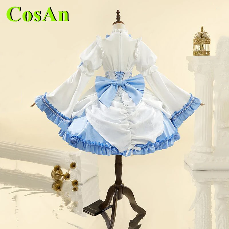 CosAn Anime Re:Life In A Different World From Zero Rem Cosplay Costume Gothic Style Role Play Clothes Maid Outfit 
CosAn Anime Re:Life In A Different World From Zero Rem Cosplay Costume Gothic Style Role Play Clothes Maid Outfit