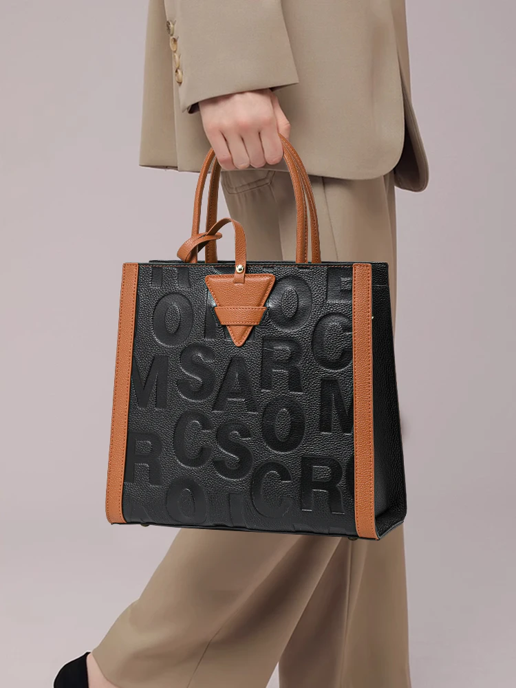 Сумка Aidrani из натуральной кожи, женская большая сумка Capaci с буквенным принтом для мамы, сумка-тоут на одно плечо с наклонным крестом Briti Sle
Сумка Aidrani из натуральной кожи, женская большая сумка Capaci с буквенным принтом для мамы, сумка-тоут на одно плечо с наклонным крестом Briti Sle