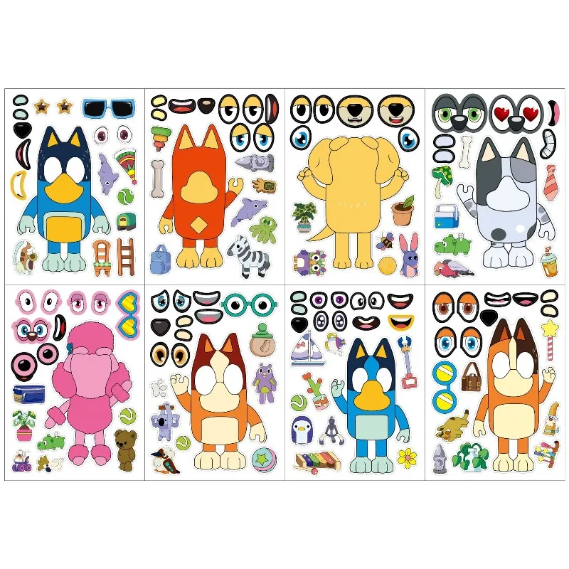 16pcs Blueys Cartoon Sticker Pack - Glossy Waterproof Decals Perfect for Journals Laptops Suitcases Water Bottles & Kids Gifts
16pcs Blueys Cartoon Sticker Pack - Glossy Waterproof Decals Perfect for Journals Laptops Suitcases Water Bottles & Kids Gifts