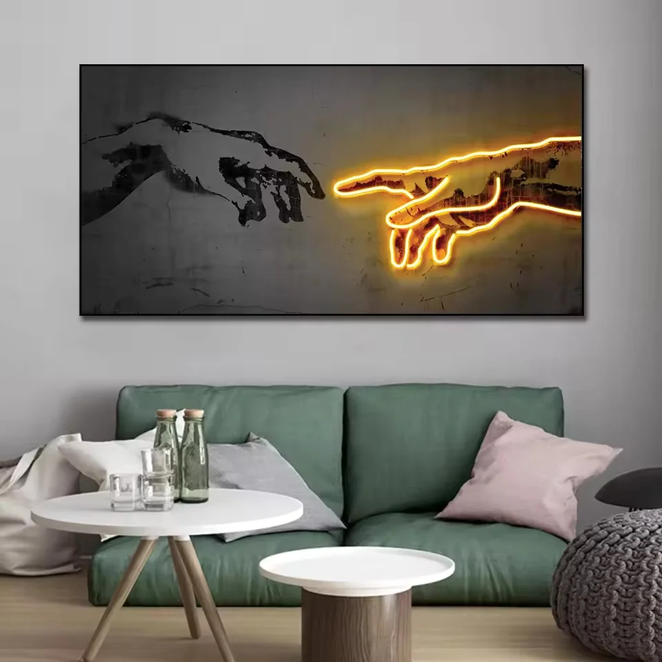 The Creation of Adam By Michelangelo Hand of God Famou Art Canvas Painting Wall Pictures Modern Posters and Prints Artwork Decor
The Creation of Adam By Michelangelo Hand of God Famou Art Canvas Painting Wall Pictures Modern Posters and Prints Artwork Decor
