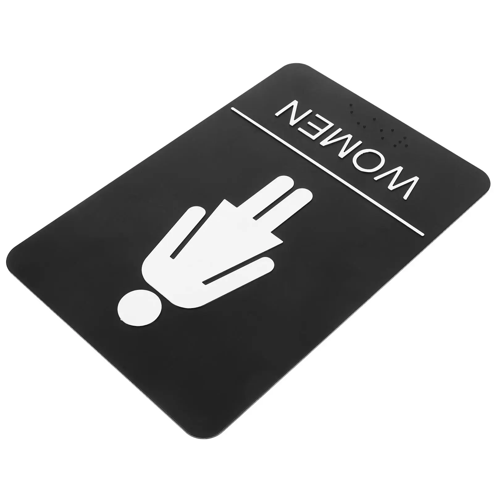 1Pcs Acrylic Restroom Sign Women Selfadhesive Gender Marker Bathroom Decor Public Places Malls Hotels Office Buildings
1Pcs Acrylic Restroom Sign Women Selfadhesive Gender Marker Bathroom Decor Public Places Malls Hotels Office Buildings