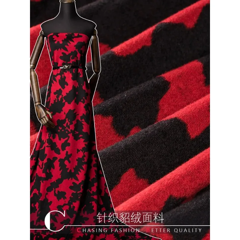 New High-grade Stretch Knit Velvet Fabric Cashmere Material Autumn and Winter Wool Jacquard Pants Dress Velvet Cotton Fabric
New High-grade Stretch Knit Velvet Fabric Cashmere Material Autumn and Winter Wool Jacquard Pants Dress Velvet Cotton Fabric