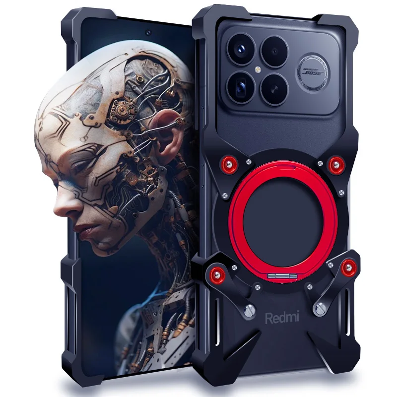 Aluminum Frameless Case For POCO F8 Ultra Rotating Bracket Shell Metal Rimless Shockproof Cover For POCO F8 Pro
Aluminum Frameless Case For POCO F8 Ultra Rotating Bracket Shell Metal Rimless Shockproof Cover For POCO F8 Pro