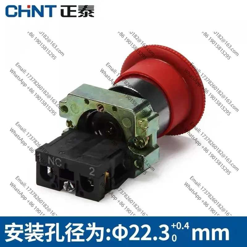 CHNT CHINT NP2-BS542/545 Botón Interruptor parada emergencia con cabeza seta BE102 normalmente cerrado Price of 5 pieces
CHNT CHINT NP2-BS542/545 Botón Interruptor parada emergencia con cabeza seta BE102 normalmente cerrado Price of 5 pieces