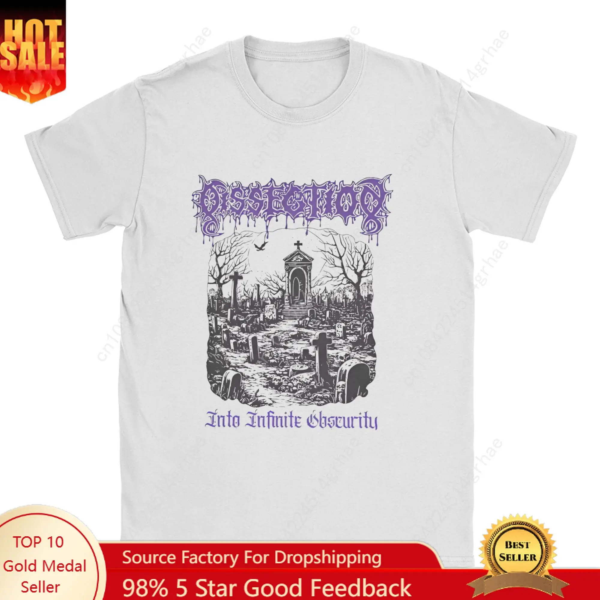 Dissection Band T-Shirt Summer Rock Band Cotton T Shirts For Men Fashion Custom Logo Tshirt Short Sleeve Vintage Tees
Dissection Band T-Shirt Summer Rock Band Cotton T Shirts For Men Fashion Custom Logo Tshirt Short Sleeve Vintage Tees