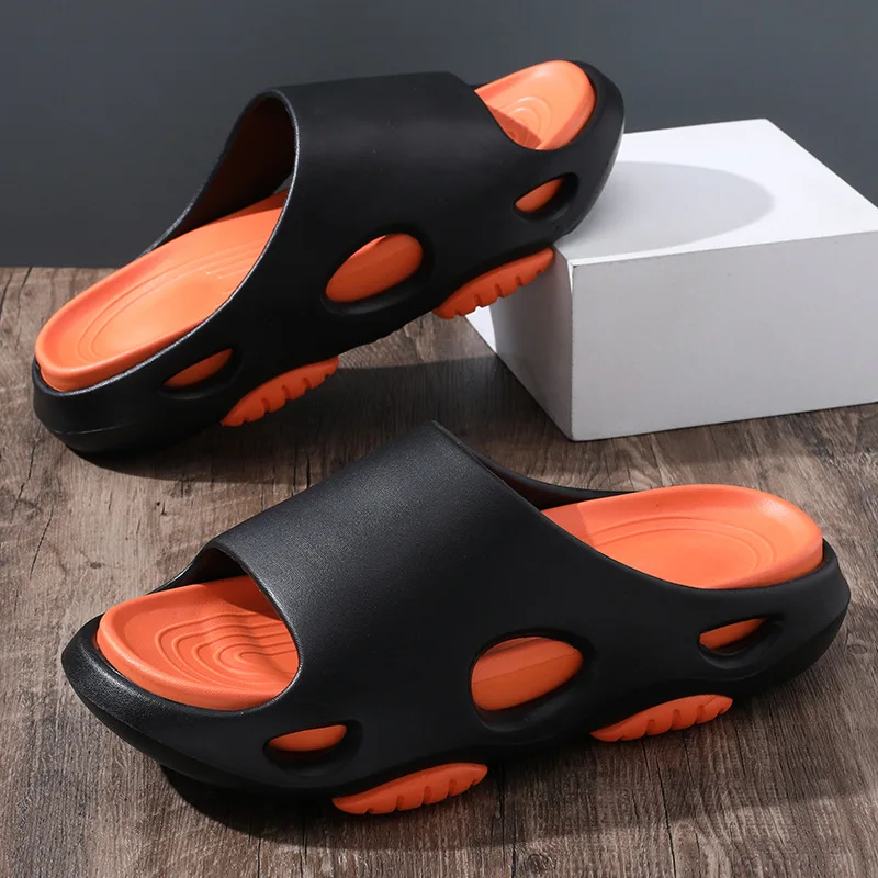 Men Summer Outdoor Platform Lightweight Slippers EVA Non-slip Soft Thick Sole Beach Sandals Men Flats Slides Shoes Flip Flops
Men Summer Outdoor Platform Lightweight Slippers EVA Non-slip Soft Thick Sole Beach Sandals Men Flats Slides Shoes Flip Flops