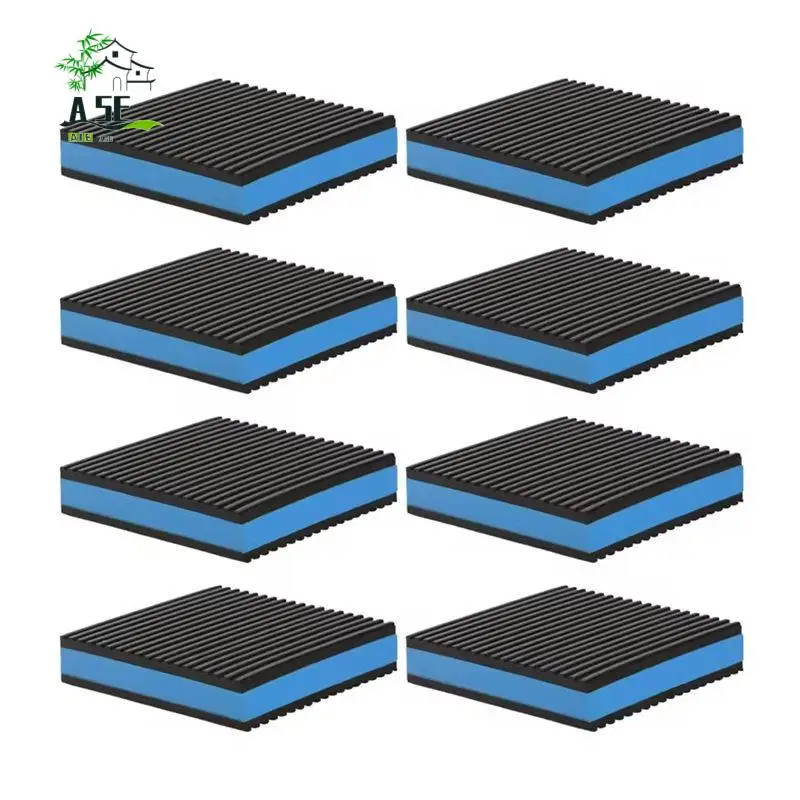 A05E-8Pcs High Density Rubber EVA Anti Vibrating Pads With Striped Bottom For Washing Machine And Treadmill
A05E-8Pcs High Density Rubber EVA Anti Vibrating Pads With Striped Bottom For Washing Machine And Treadmill