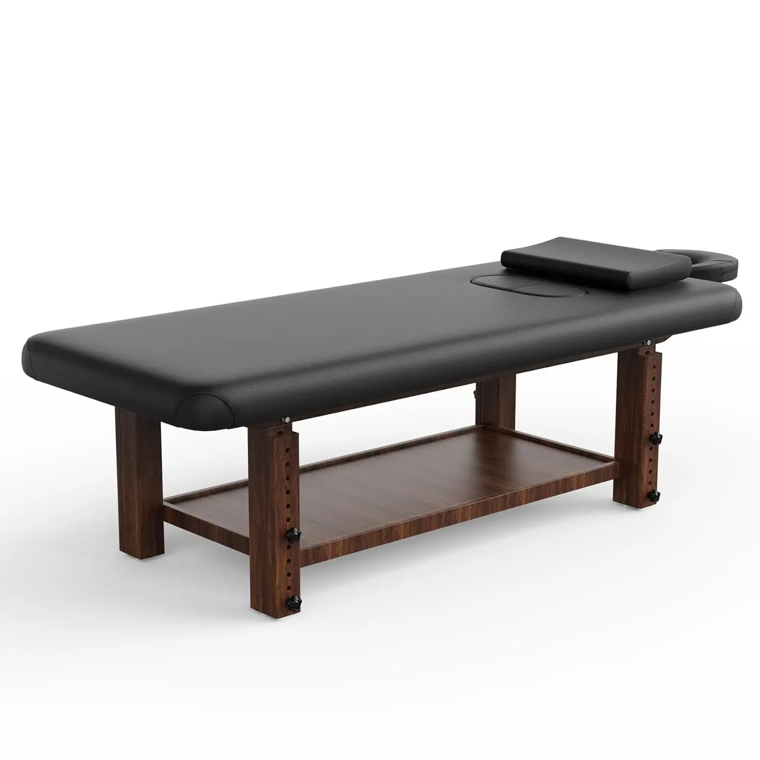 Height Adjustable Stationary Massage Table 700LBS Wood Frame 31.5" PU Leather Spa Facial Therapy, Customized
Height Adjustable Stationary Massage Table 700LBS Wood Frame 31.5" PU Leather Spa Facial Therapy, Customized