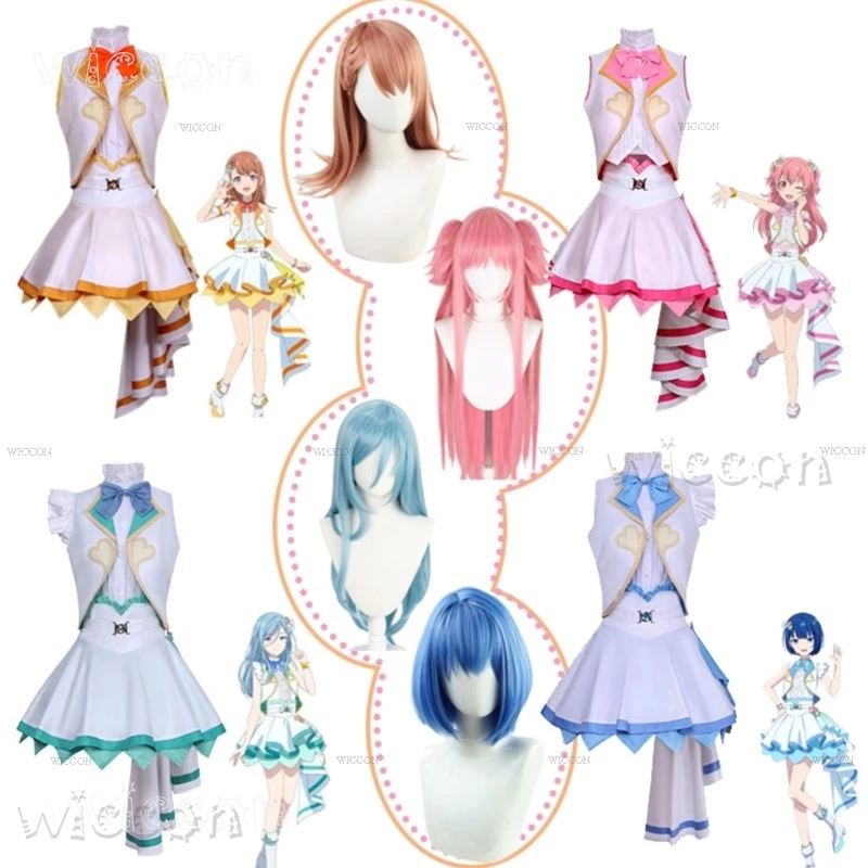 MMJ MORE JUMP Kiritani Haruka Cosplay Hanasato Minori Momoi Airi Hinomori Shizuku Cosplay Costume Project Sekai Colorful Stage
MMJ MORE JUMP Kiritani Haruka Cosplay Hanasato Minori Momoi Airi Hinomori Shizuku Cosplay Costume Project Sekai Colorful Stage