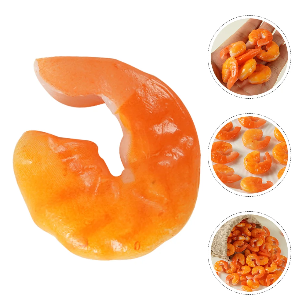 10 Pcs Fake Food Imitation Shrimp Decorations Restaurant Display Prop Model Artificial
10 Pcs Fake Food Imitation Shrimp Decorations Restaurant Display Prop Model Artificial