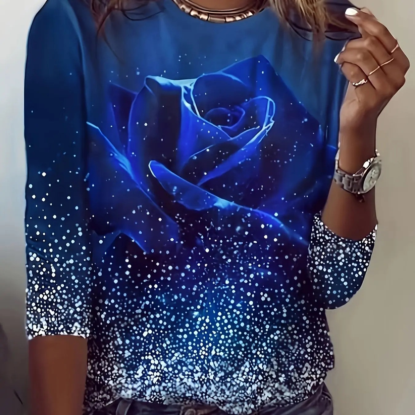 Women's Long Sleeve Colorful flowers Pattern 3D T Shirt 2024 Autumn New Fashion Women's Top Harajuku Fun Pullover Clothing Top
Women's Long Sleeve Colorful flowers Pattern 3D T Shirt 2024 Autumn New Fashion Women's Top Harajuku Fun Pullover Clothing Top