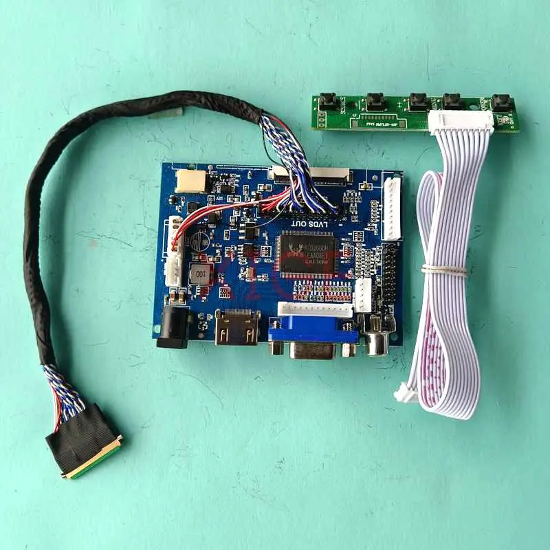 Kit DIY Driver Controller Board For CLAA156WB11A CLAA156WB13A Laptop Screen VGA 2AV 15.6" 1366x768 40-Pin LVDS HDMI-Compatible
Kit DIY Driver Controller Board For CLAA156WB11A CLAA156WB13A Laptop Screen VGA 2AV 15.6" 1366x768 40-Pin LVDS HDMI-Compatible