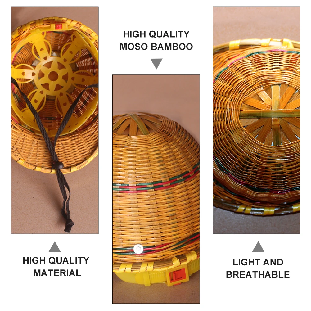 Premium Bamboo Woven Safety Protective Cap For Construction Site Workers Breathable Lightweight Adjustable Short Brim Air
Premium Bamboo Woven Safety Protective Cap For Construction Site Workers Breathable Lightweight Adjustable Short Brim Air
