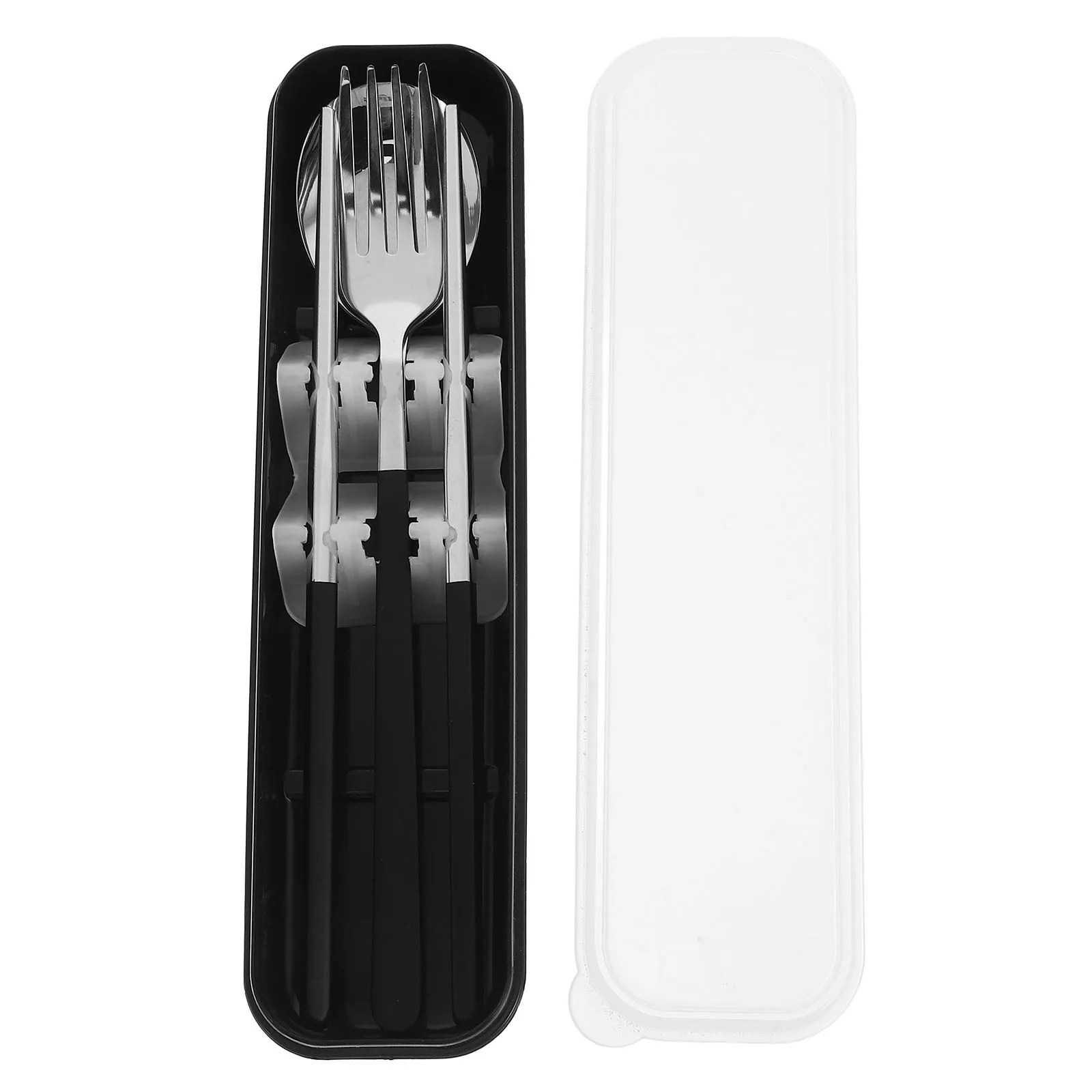 Portable Cutlery Set Stainless Steel Fork Spoon Chopsticks Reusable Travel Camping Silverware Case Dining Kitchen
Portable Cutlery Set Stainless Steel Fork Spoon Chopsticks Reusable Travel Camping Silverware Case Dining Kitchen