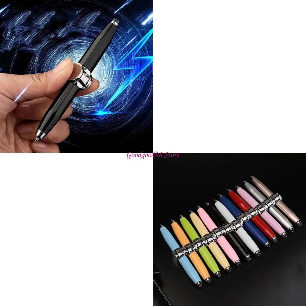 Colorful Spinning Pen Metal Ballpoint Pen Spinner Design with LED Light
Colorful Spinning Pen Metal Ballpoint Pen Spinner Design with LED Light
