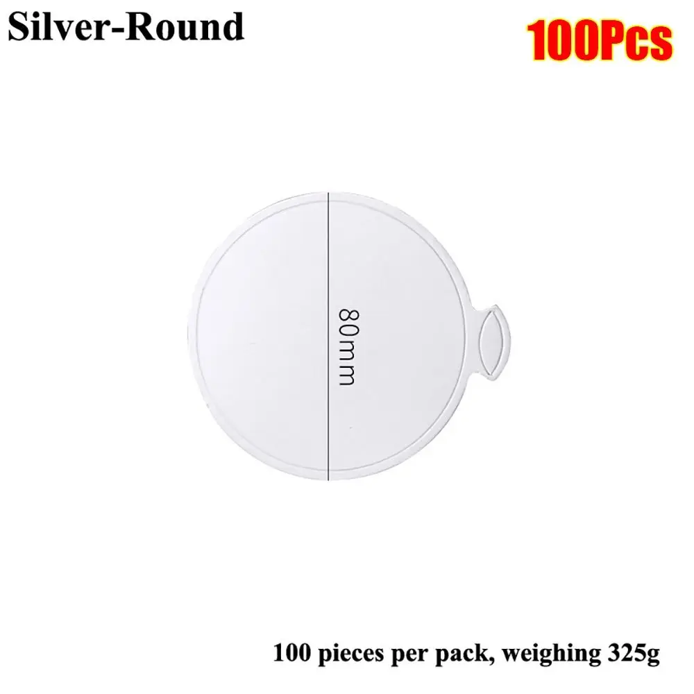 100Pcs New Pastries Display Tray Dessert Board Base Decorative Tools Paper Coaster Mousse Mat Disposable Silver Cake Cardboard
100Pcs New Pastries Display Tray Dessert Board Base Decorative Tools Paper Coaster Mousse Mat Disposable Silver Cake Cardboard