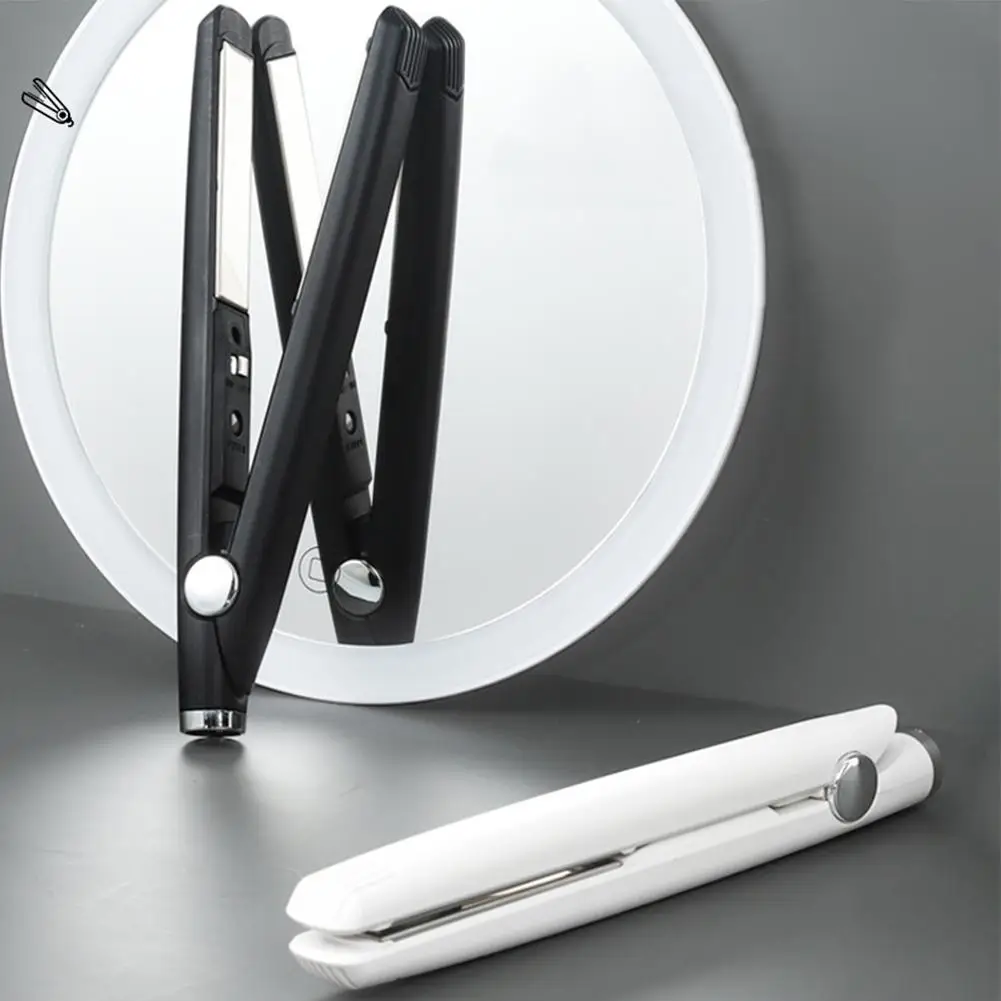 Mini USB Portable Cordless Hair Straightener Curler Flat Tool Curling Straightening Iron Rechargeable Professional Split St V9W6
Mini USB Portable Cordless Hair Straightener Curler Flat Tool Curling Straightening Iron Rechargeable Professional Split St V9W6