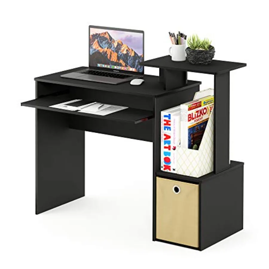 Econ Multipurpose Home Office Computer Writing Desk Black/Brown
Econ Multipurpose Home Office Computer Writing Desk Black/Brown