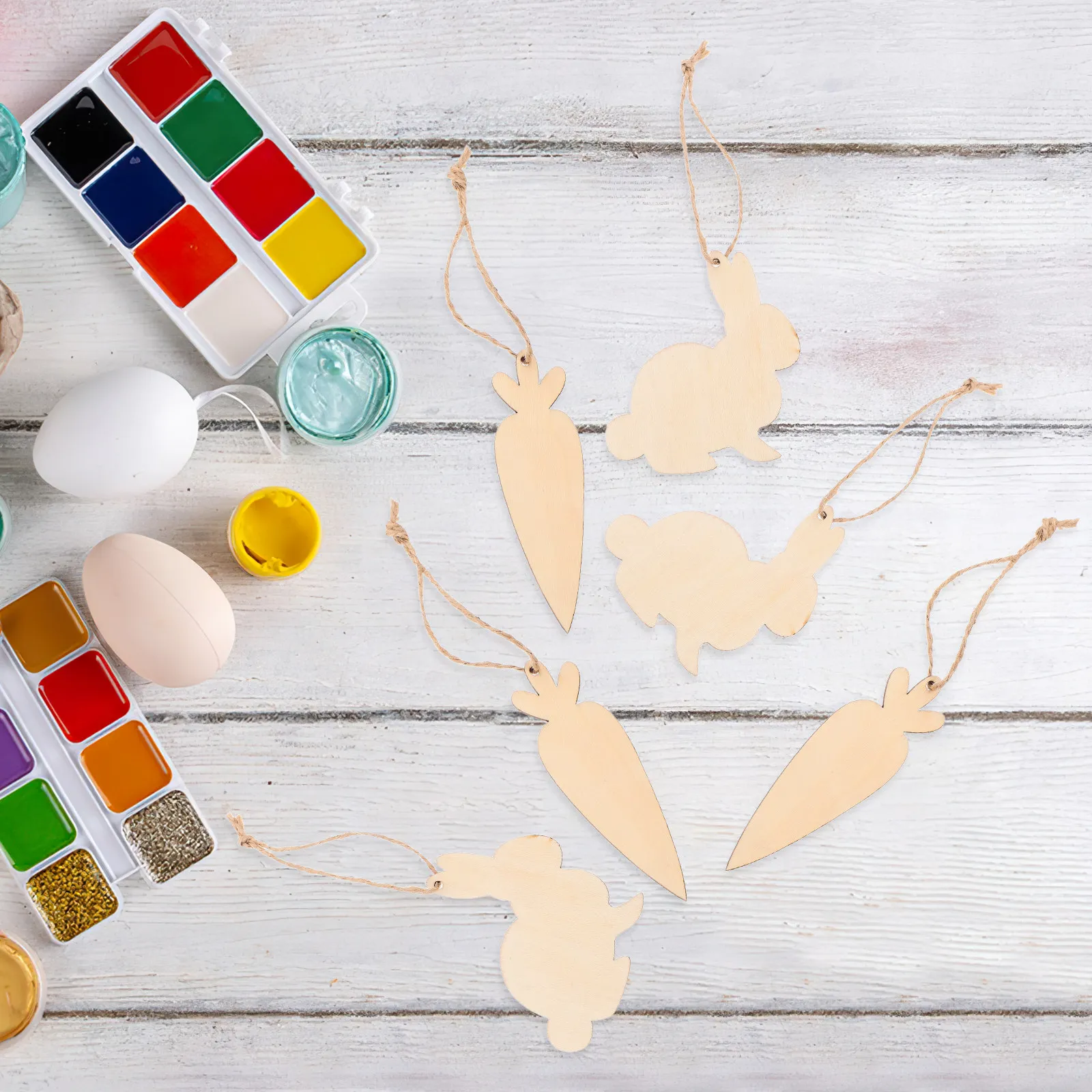 Набор деревянных заготовок для раскрашивания: кролик и морковь, для поделок, декора дома, подвеска в виде кролика
Набор деревянных заготовок для раскрашивания: кролик и морковь, для поделок, декора дома, подвеска в виде кролика