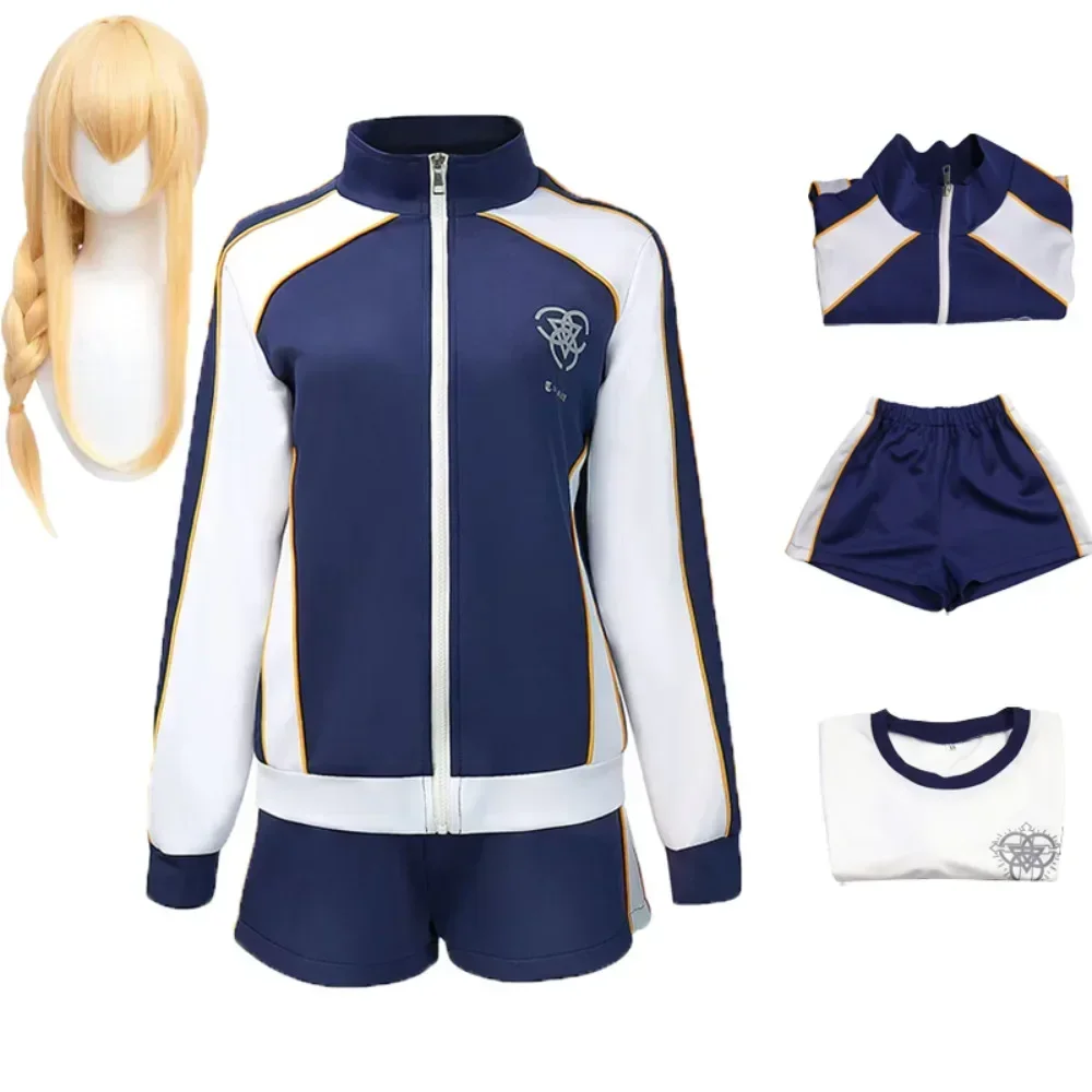 Iochi Mari Cosplay Costume Anime Blue Archive School Uniform Women Athletic Wear Outfits Halloween Party Coat Top Shorts Suit
Iochi Mari Cosplay Costume Anime Blue Archive School Uniform Women Athletic Wear Outfits Halloween Party Coat Top Shorts Suit