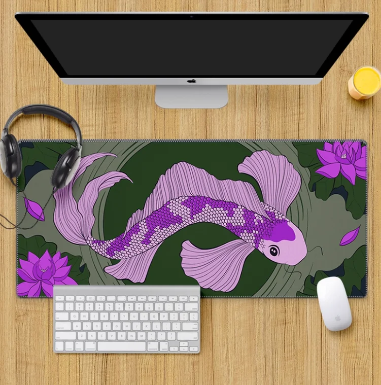 Butterfly Koi Mouse Pad Super Large Transit Office Study Desk Mat Chinese Style Natural Rubber Mausepad Table Gamer Accessories
Butterfly Koi Mouse Pad Super Large Transit Office Study Desk Mat Chinese Style Natural Rubber Mausepad Table Gamer Accessories