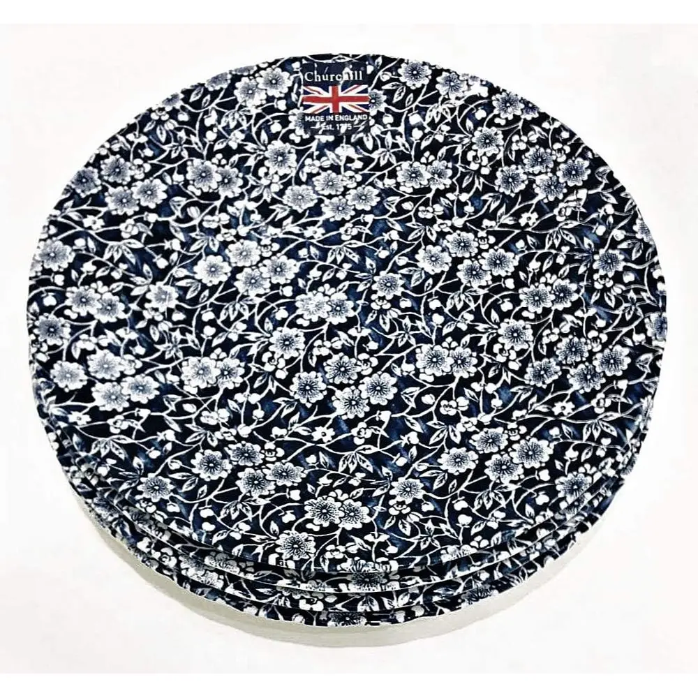 Victorian Calico Floral Dinner Plates Set of 4 - Made in England
Victorian Calico Floral Dinner Plates Set of 4 - Made in England