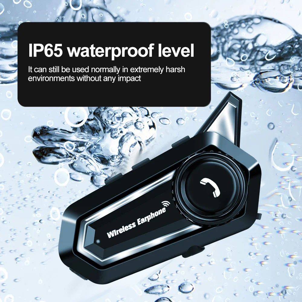 BT31 Motorcycle Helmet Headset Bluetooth 5.3 Waterproof Wireless Earphone With Mic Automatic Handsfree Call Answering
BT31 Motorcycle Helmet Headset Bluetooth 5.3 Waterproof Wireless Earphone With Mic Automatic Handsfree Call Answering