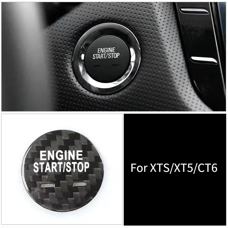 For Cadillac Escalade XTS XT5 CT6 CT4 CT5 Real Dry Carbon Fiber 13-2019 Start Stop Push Button Engine Ignition Switch Protectiv
For Cadillac Escalade XTS XT5 CT6 CT4 CT5 Real Dry Carbon Fiber 13-2019 Start Stop Push Button Engine Ignition Switch Protectiv